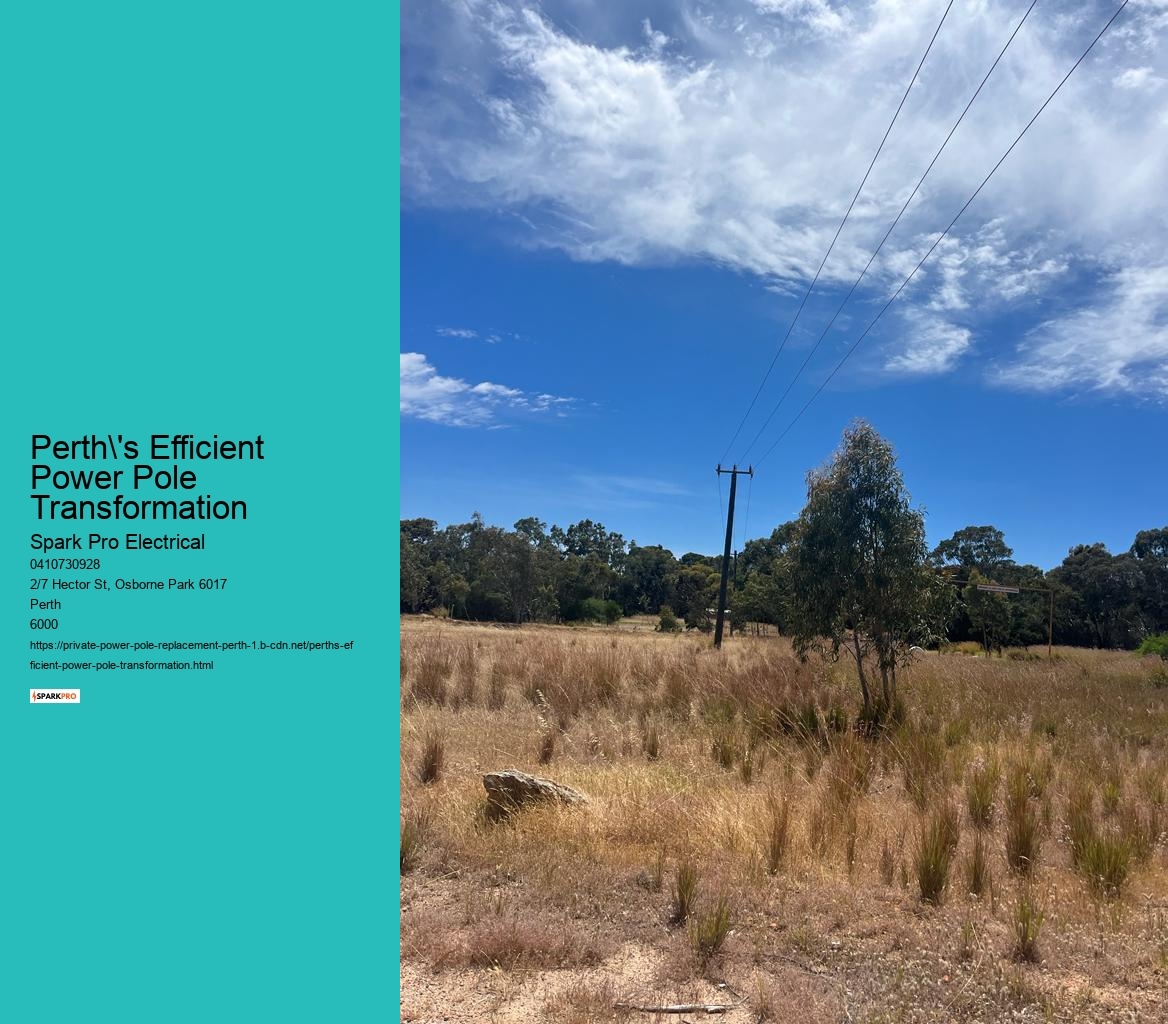 Perth-Specific Power Pole Replacement Solutions