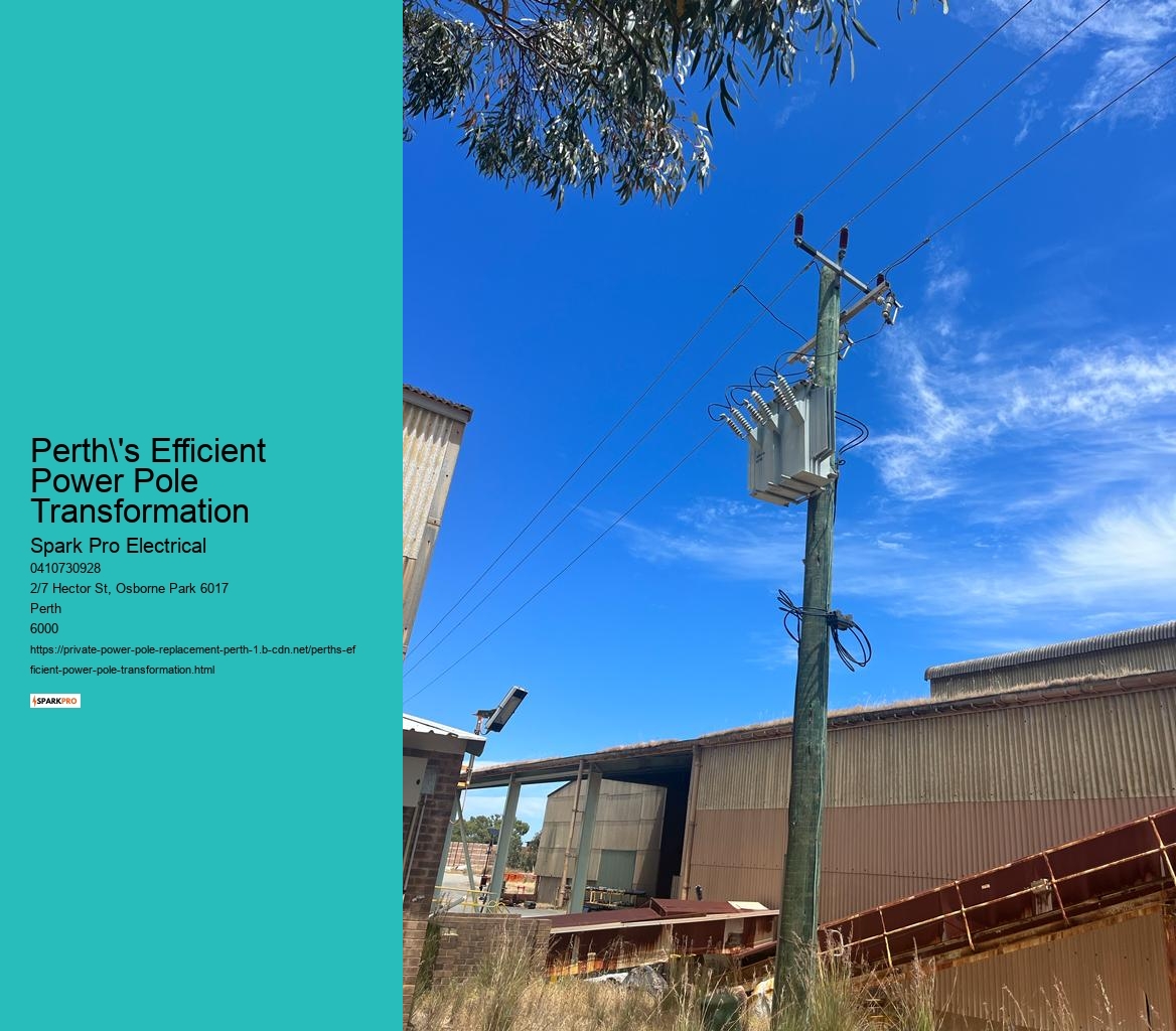 Electricial Power Pole Replacement in Perth