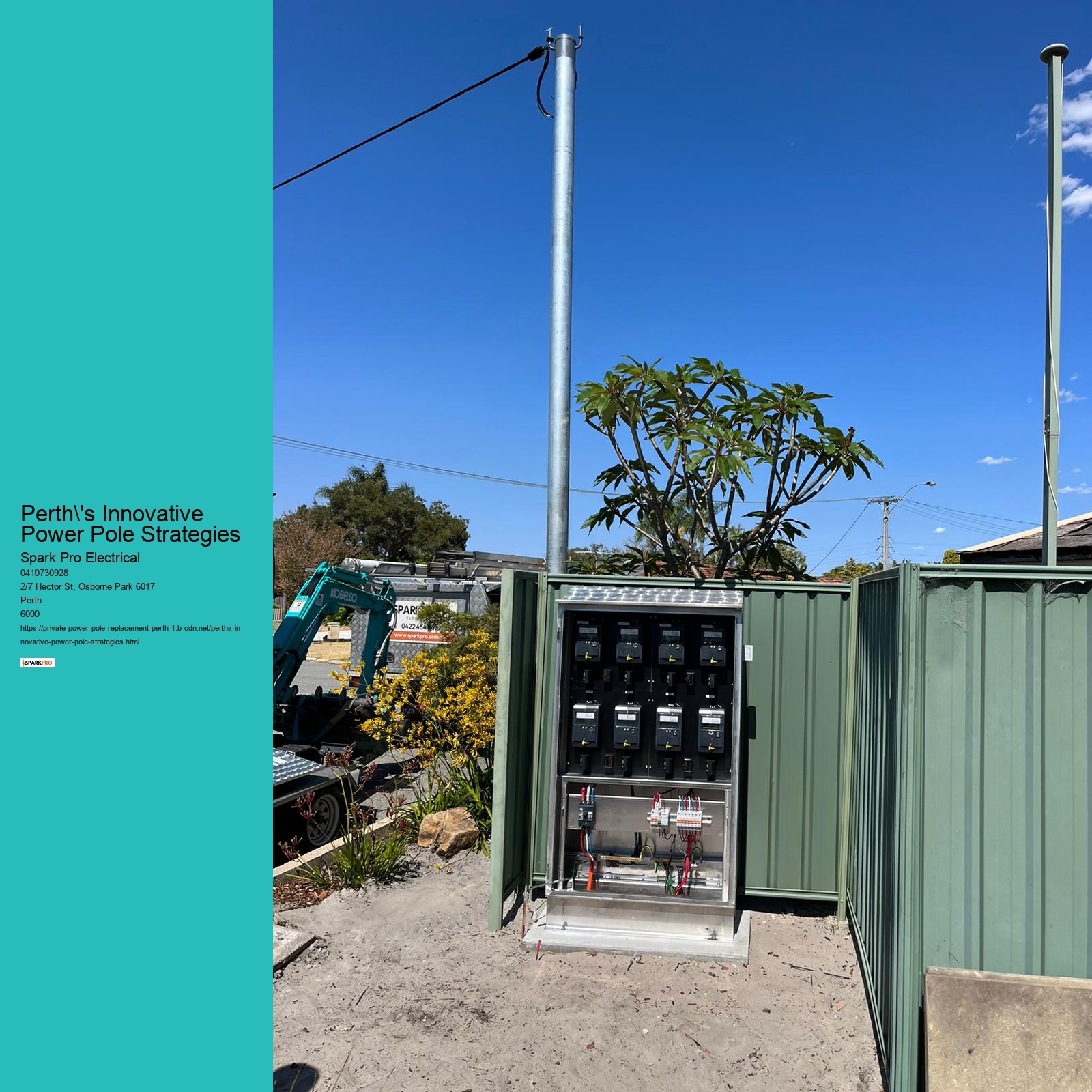 Perth's Innovative Power Pole Strategies